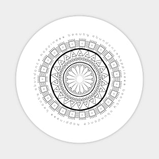 Wish Mandala Magnet